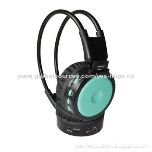Wireless Headphones with TF/SD Card, 40Hz to 18kHz Audio Frequency Response